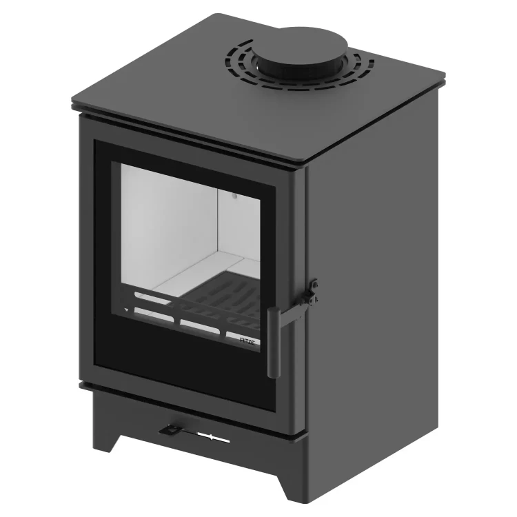 Piec stalowy Gatto S - prawy bok.webp