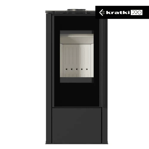 Piec stalowy HATI fi 150 5,5 kW, widok z frontu