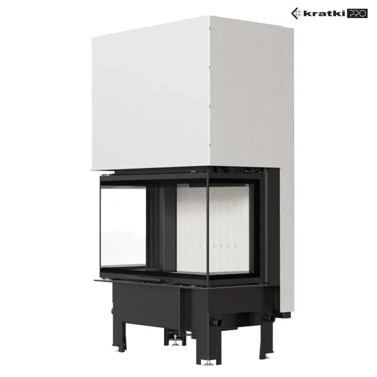 Kominek stalowy REGNOR 8 kW prawy bok.webp