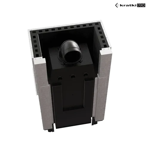 Kominek stalowy REGNOR 8 kW tył i góra.webp