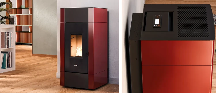 Piec na pelet Cadel Cristal Plus 9 kW