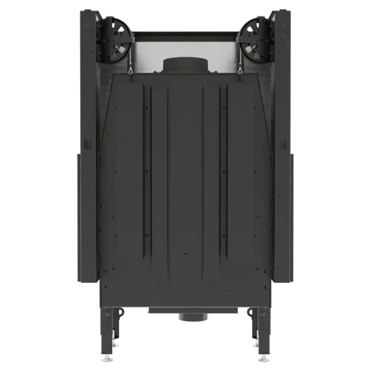 Kominek Hitze HST 68x43.CG - widok z tyłu