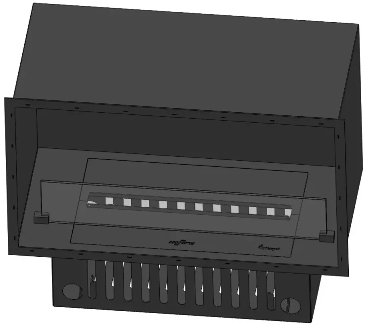 Kominek parowy Invapo Inside 800