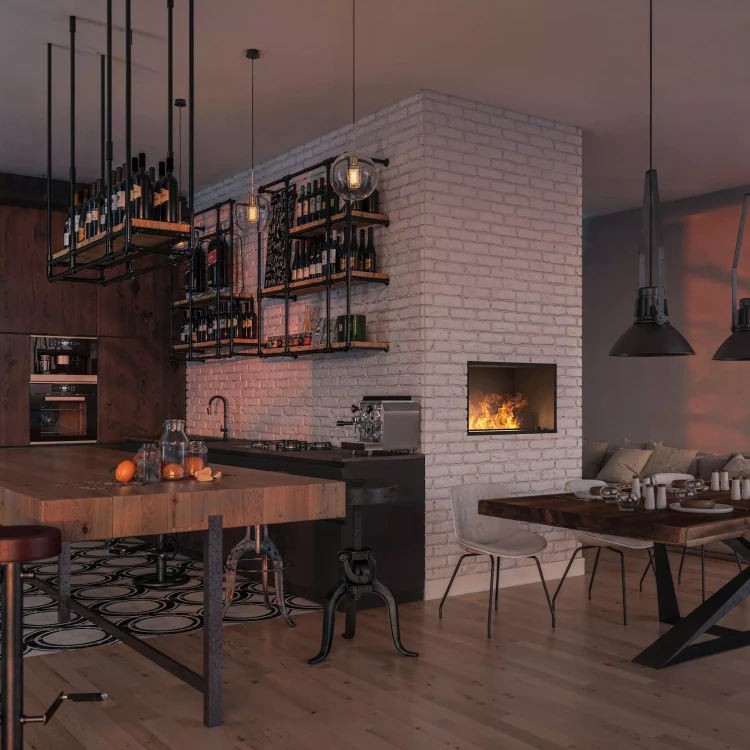 Kominek parowy Invapo Inside 800