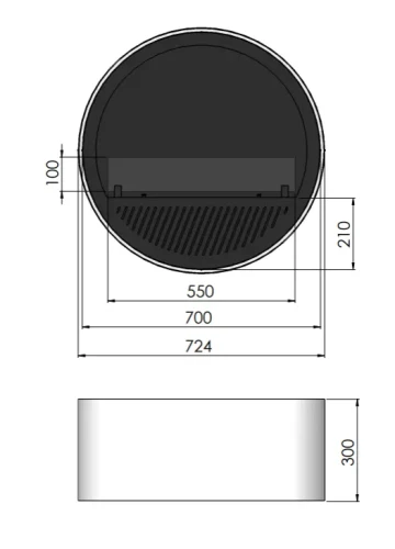 Infire Incyrcle Slim Wall Rzut