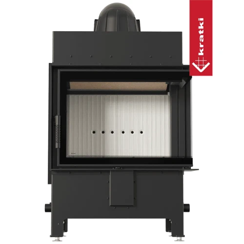 Kominek stalowy Lucy 12 Prawy