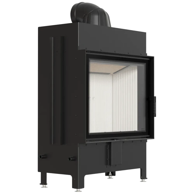 Kominek Lucy 15 kW stalowy, Kratki