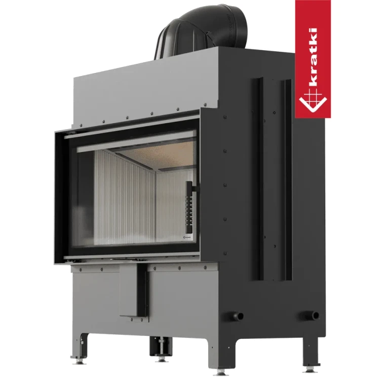 Kominek Lucy 16 kW jasne wyłożenie