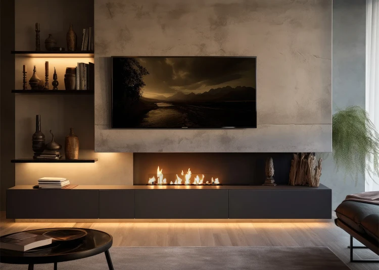 Biokominek Infire Insert Slim 1000 - wizualizacja.webp