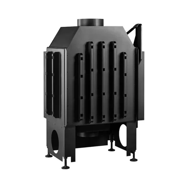 Kominek powietrzny stalowy QUATTRO 70 L lewy back.webp