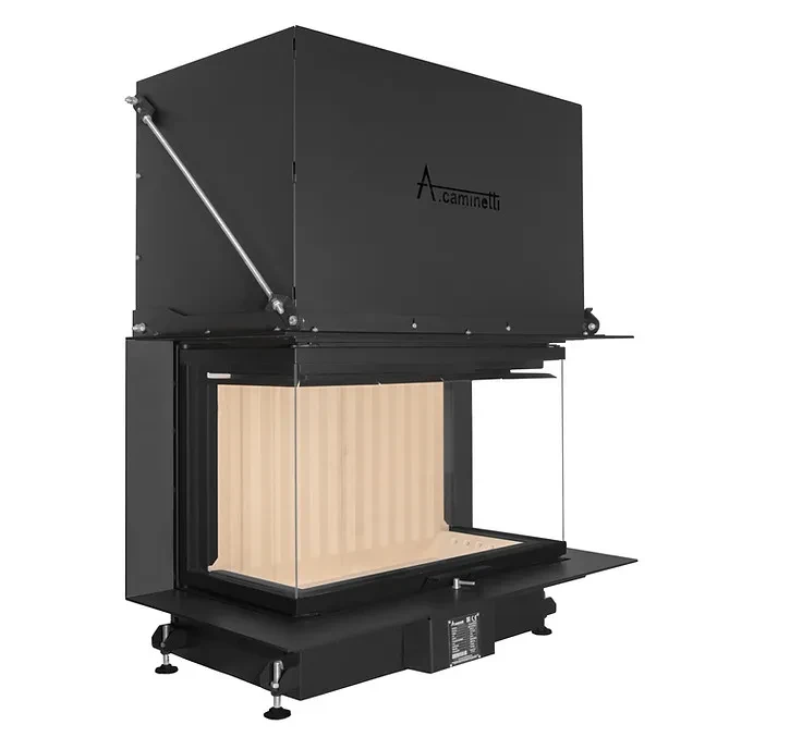 Kominek powietrzny stalowy CRYSTAL 90 MAX.webp