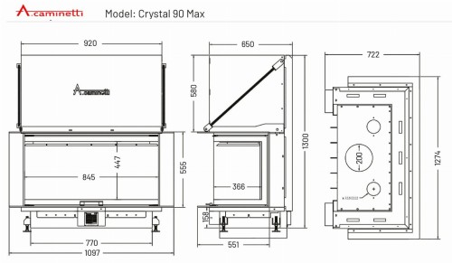 Kominek powietrzny stalowy Crystal 90 Max.jpg