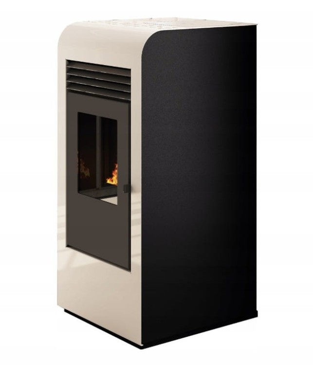 Piec na pellet Eva Calor Giada 9 kW z nadmuchem kolor biały.jpg