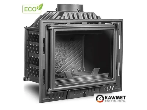 Kominek żeliwny Kawmet W6 ECO 10,1 kW lewy bok