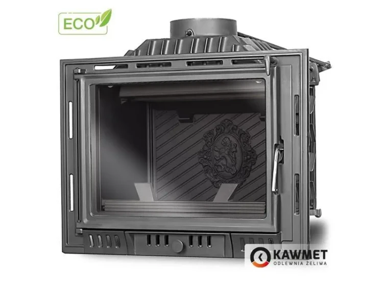 Kominek żeliwny Kawmet W6 ECO 10,1 kW prawy bok