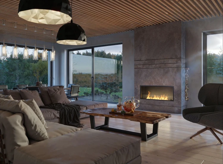 Biokominek Infire Slim Inside Black 1200 wizualizacja 1.webp