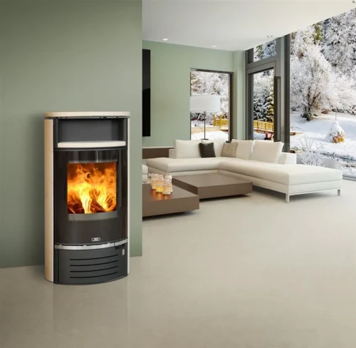 Piec stalowy Atlantik 7 Piaskowiec - wizualizacja.webp