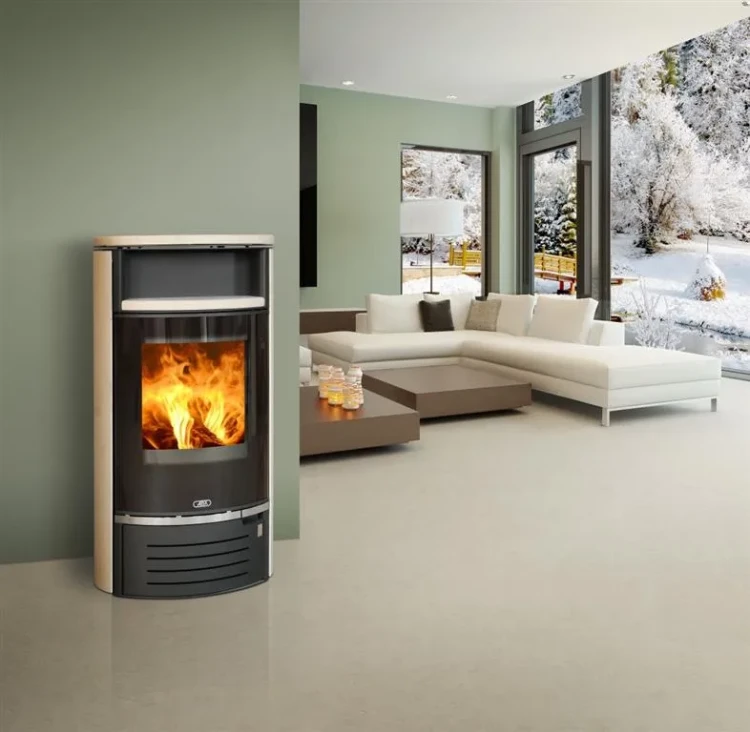 Piec stalowy Atlantik 7 Piaskowiec - wizualizacja.webp