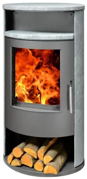Piec stalowy z płaszczem wodnym Island 7 Steatyt .webp
