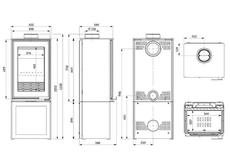 Piec Kawmet Venus S16 S-Box Eco 9,5 kW