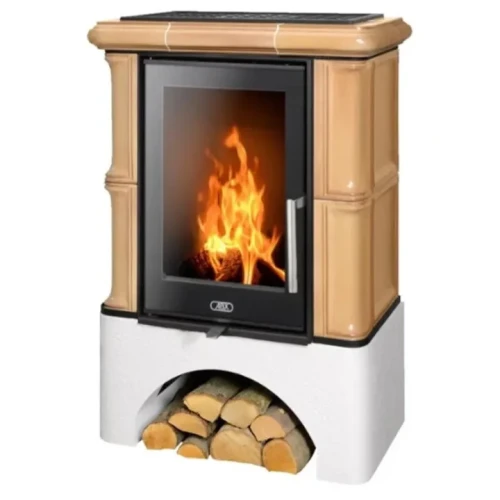 Piec kaflowy Bavaria Exclusive Cokół Równy Tabac.webp