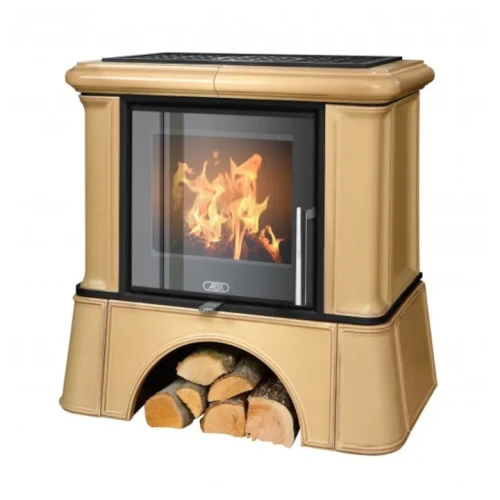 Piec kaflowy Ikaria Exclusive Cokół Kaflowy Tabac.webp