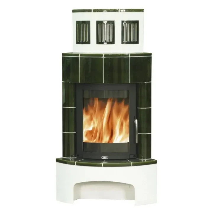 Piec kaflowy Normandia Zielony.webp