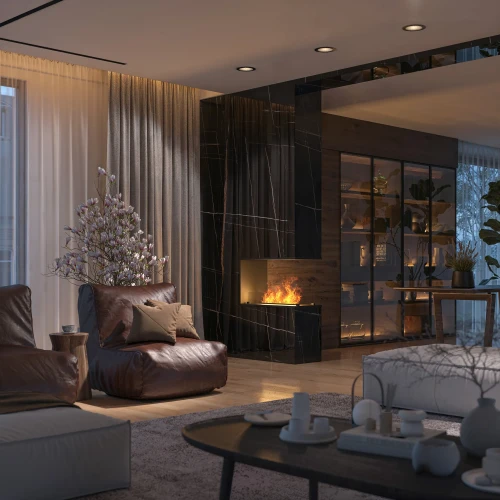 Kominek parowy Invapo U800 wizualizacja.webp