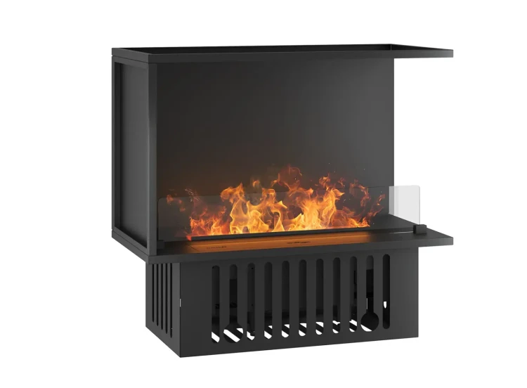 Kominek parowy narożny Invapo Corner 800 Prawy ogień.webp