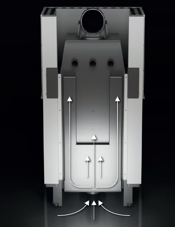 Kominek stalowy Regnor 600 400 7 kW - system przepływu powietrza.jpg