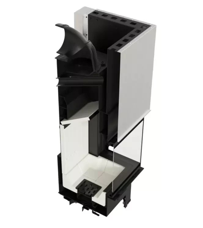 Kominek Regnor 680 280 6 kW - przekrój.webp