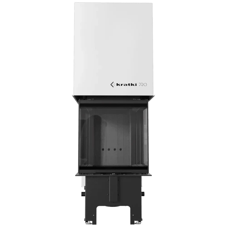 Kominek Regnor 500 500 w wersji z czarnym wyłożeniem.webp