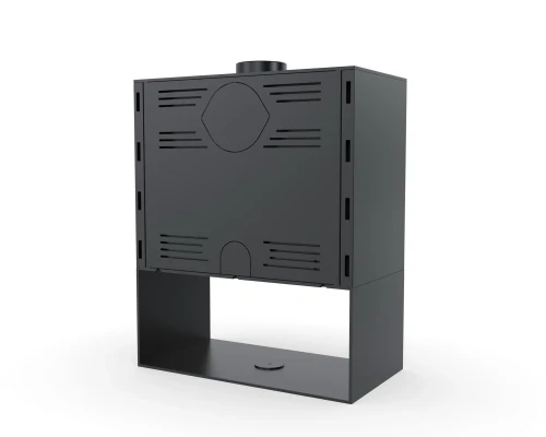 Piec stalowy Cuben S - tył pieca.webp