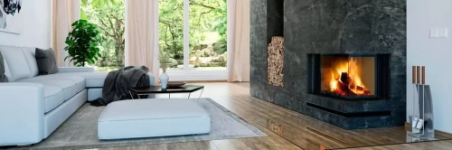 Kominek Romotop Heat narożny - wizualizacja.webp