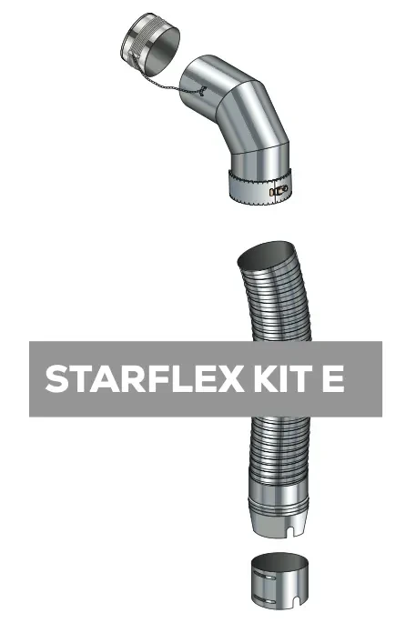 System Starflex kit E z kolankiem