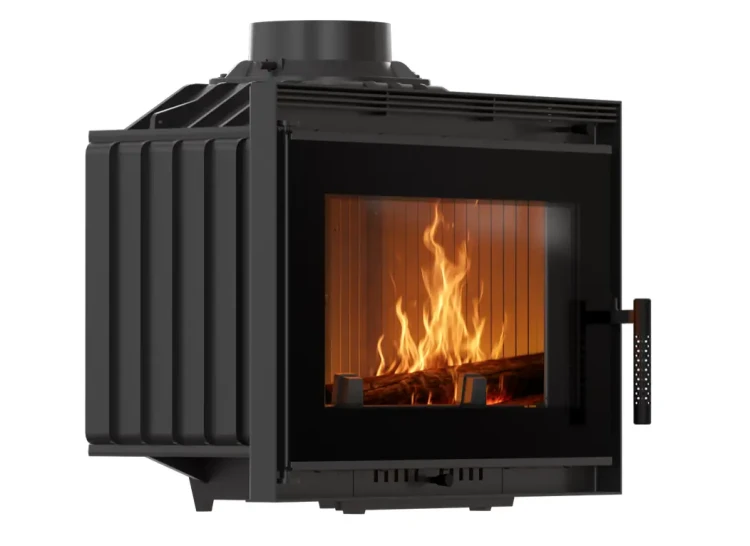 Żeliwny kominek NEL Kratki