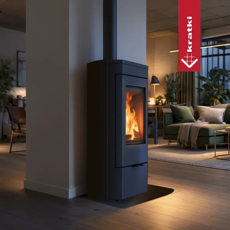 Piec na drewno Kratki Koza K12