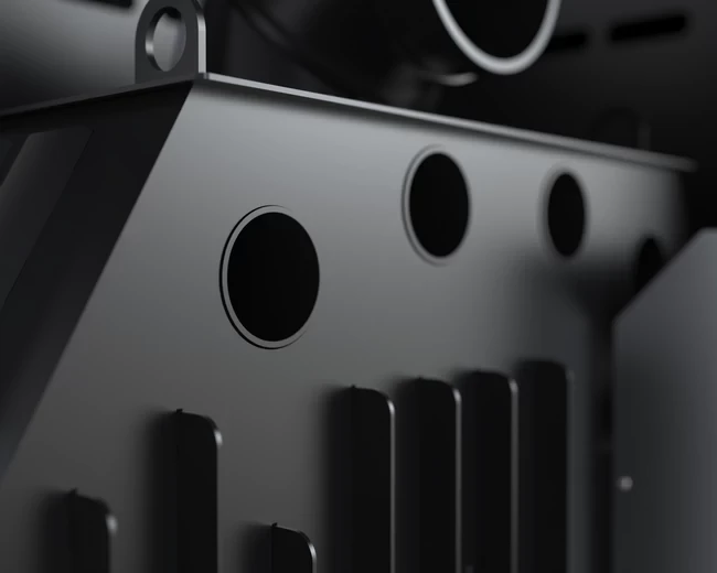 Płomieniówki we wkładzie kominkowym Defro Intra S BP Mini