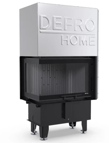 Kominek Defro Intra S BL Mini G - ciemne wyłożenie