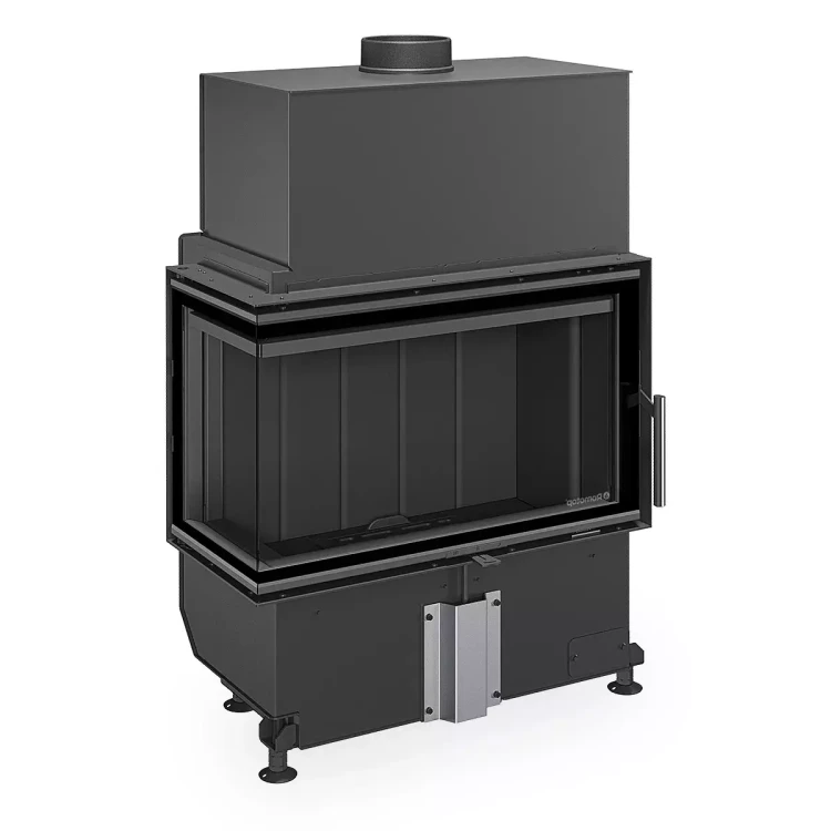 Romotop Heat L 4G S 70.44.33.24 narożny lewy z ciemnym wyłożeniem paleniska.webp