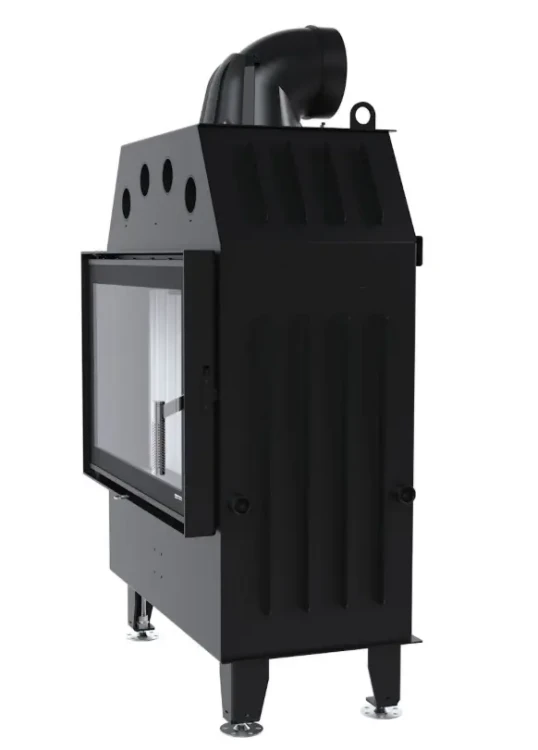 Kominek Defro Intra M - widok z boku