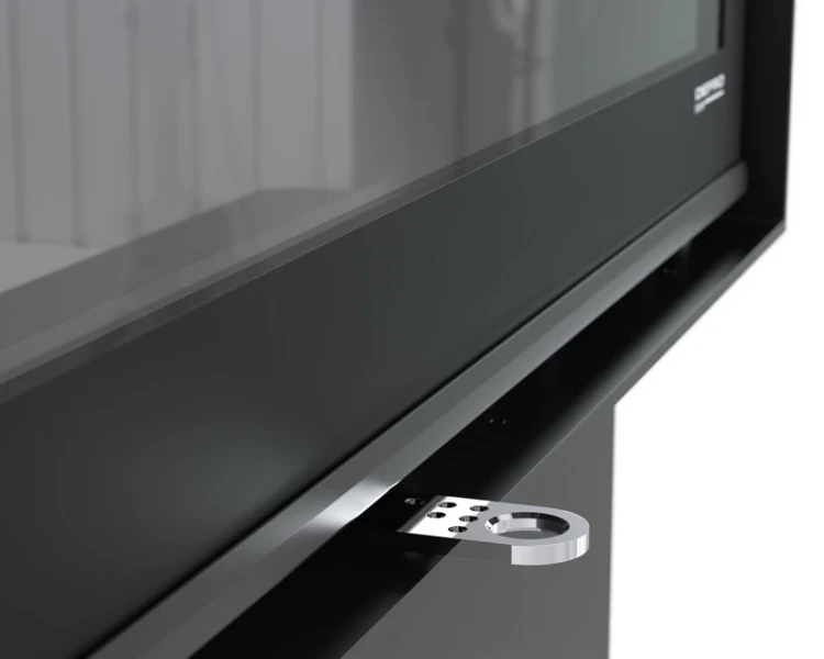 Kominek Defro Intra M - regulacja dolotu powietrza