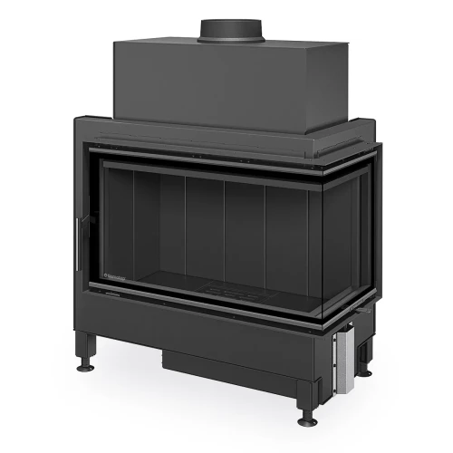 Kominek Heat R 4G S 81 51 40 24  z ciemnym wyłożeniem paleniska