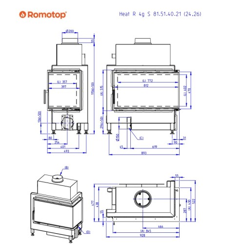 Kominek Heat R 4G S 81514024 - rysunek wymiarowy.jpg