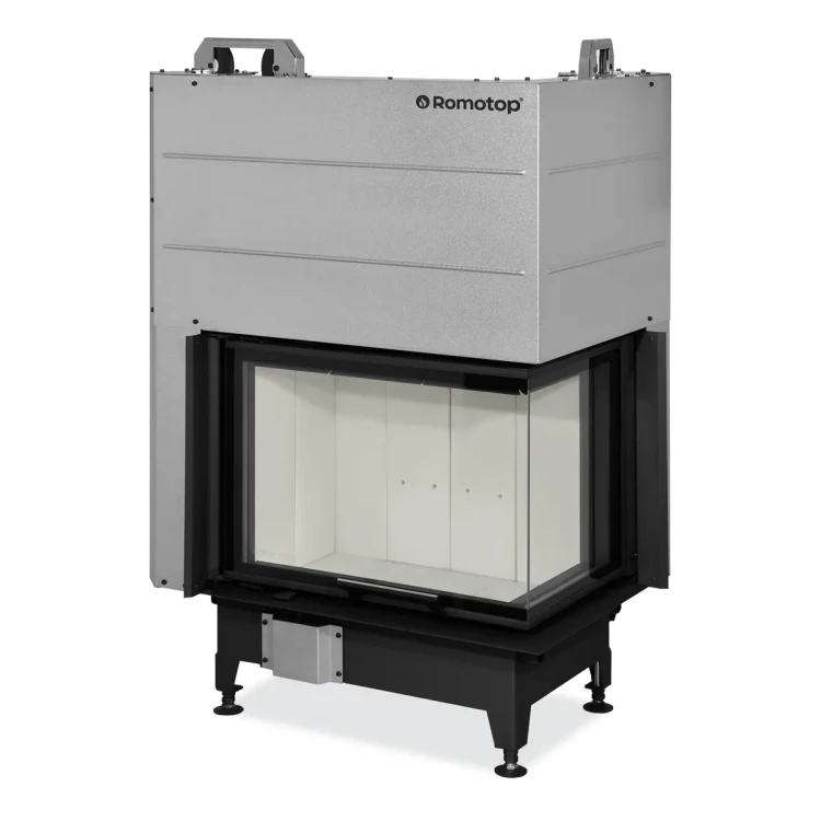 Kominek stalowy Romotop Heat R 3G L 65.51.40.24 narożny prawy z gilotyną.webp
