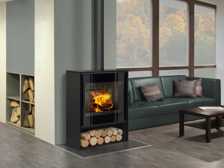 Piec stalowy Romotop Aledo G metal 6,8 kW - wizualizacja.webp