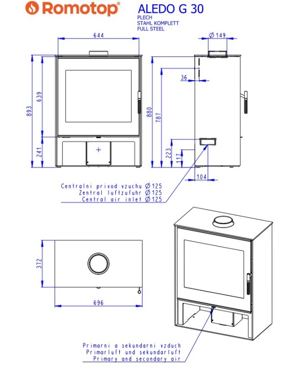 Piec stalowy Aledo G metal - wymiary.jpg