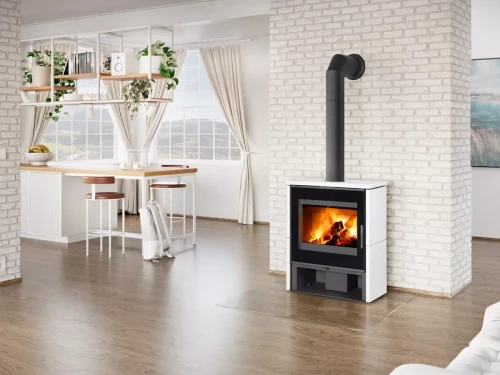 Piec stalowy Romotop Aledo G ceramika - wizualizacja.webp