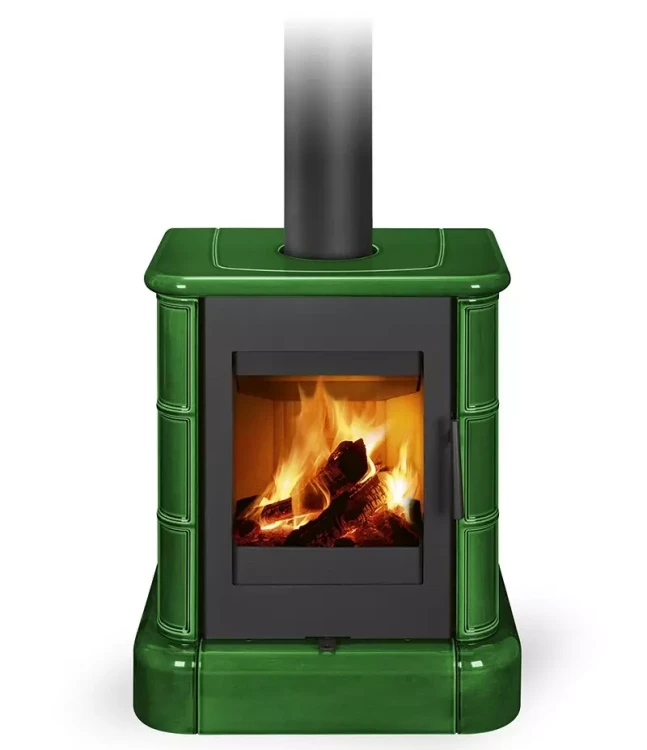 Piec kaflowy Romotop Siena N01 kolor kafli 19301- widok z przodu.webp