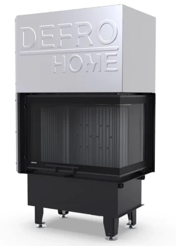 kominek Defro Intra S BP 10 kW G z czarnym wnętrzem